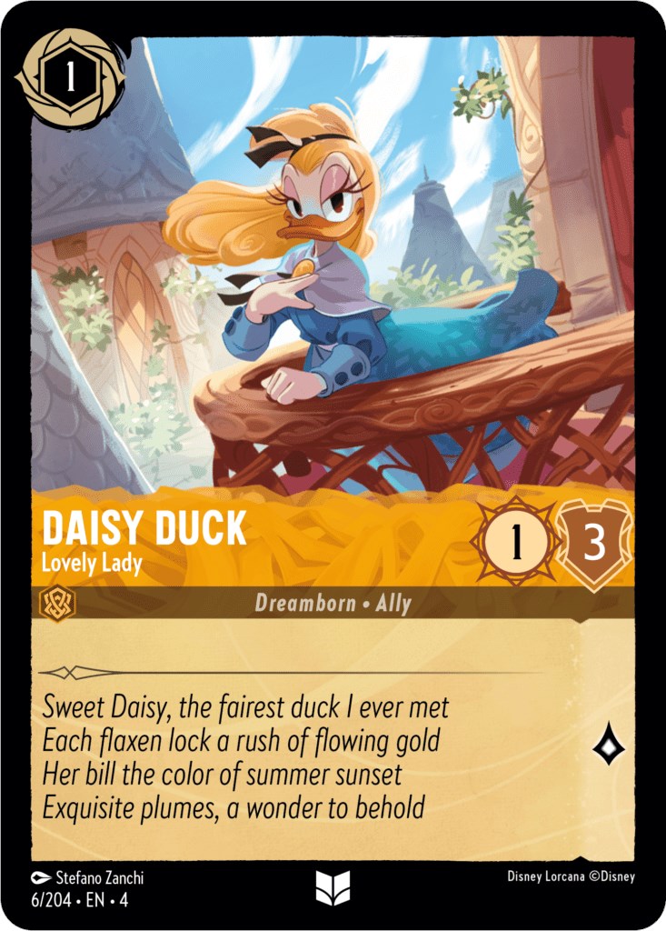 Daisy Duck - Lovely Lady (6/204) [Ursula's Return]