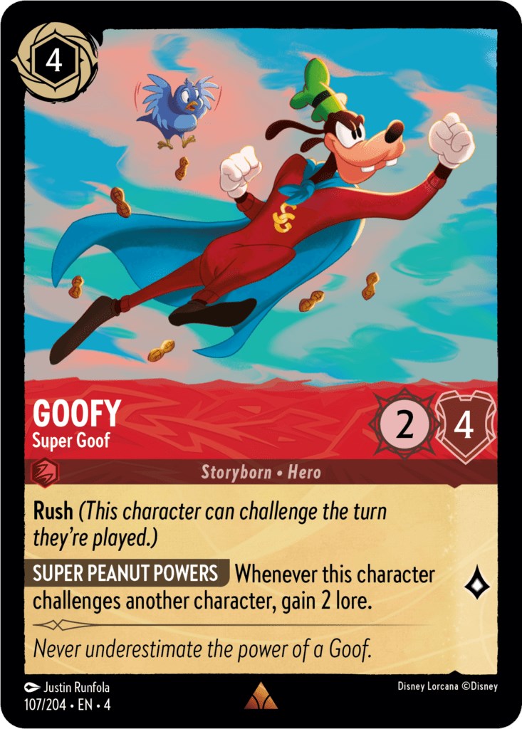 Goofy - Super Goof (107/204) [Ursula's Return]