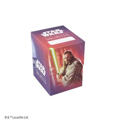 Star Wars Unlimited Deck Box: Soft Crate (Qui-Gon-Jinn)