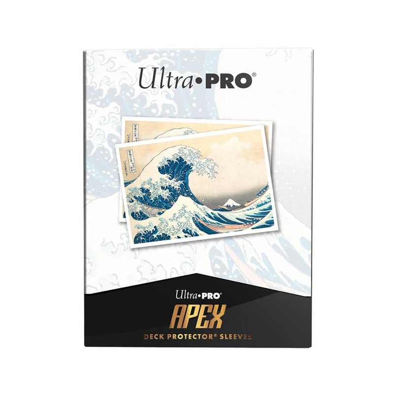 Ultra PRO: APEX Deck Protector Sleeves - Fine Art (The Great Wave Off Kanagawa) (105-pack)