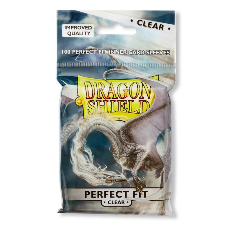 Picture of the Card Sleeves: Dragon Shield Perfect Fit - Clear (100)