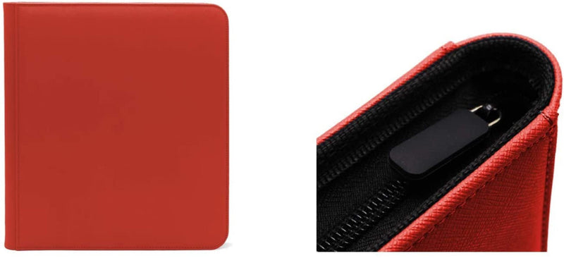 Dex Zipper Binder 12 - Red