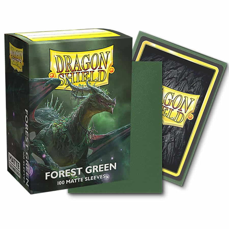 Dragon Shield Matte: Forest Green (100)