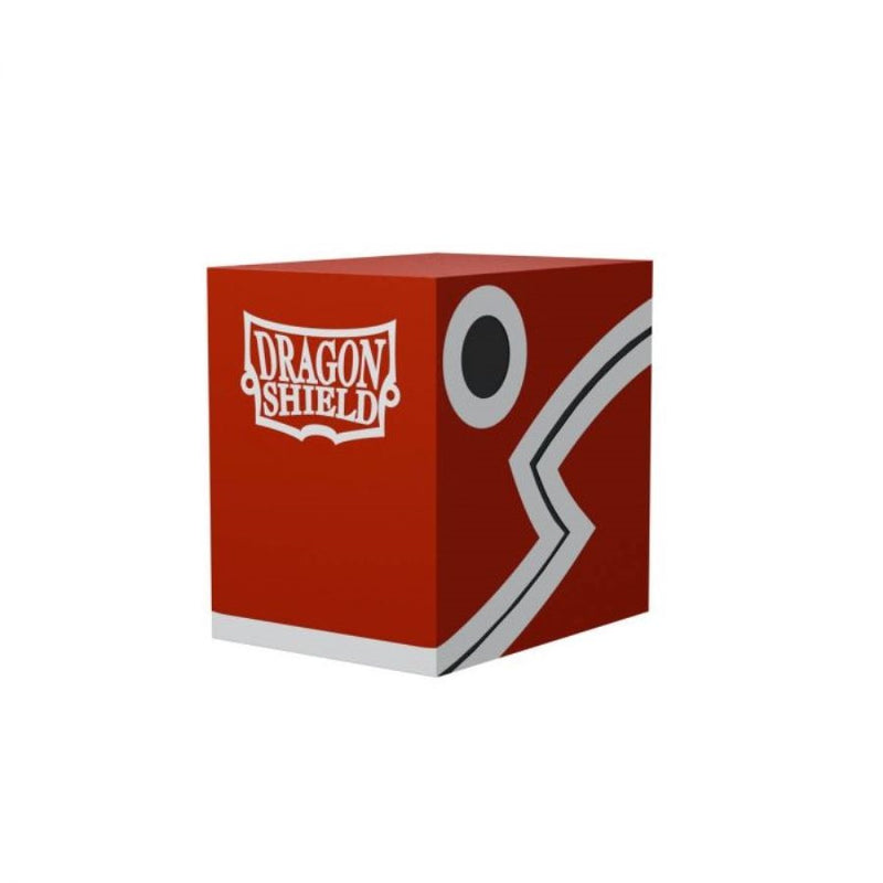 Double Shell Deck Box: Red/Black
