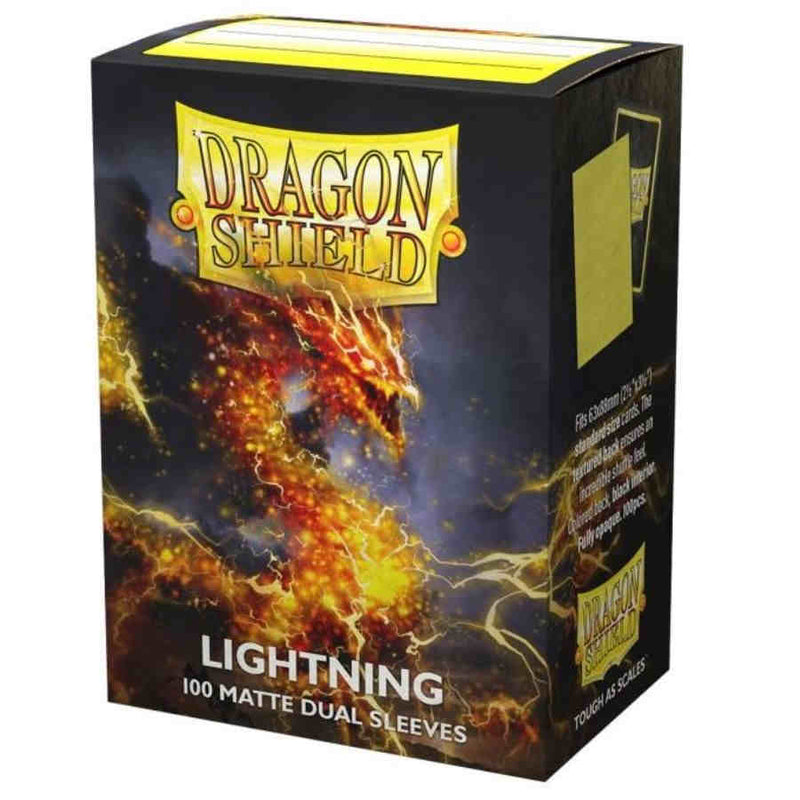 Dragon Shield Dual Sleeves Matte: Lightning (100)