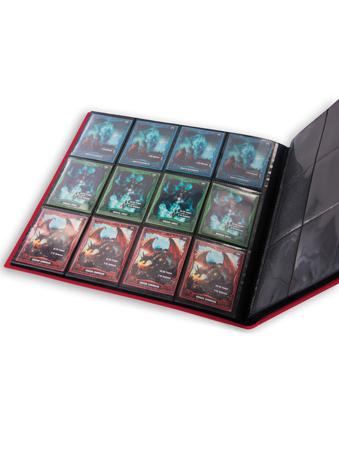12 Pocket Quadrow Flexxfolio Red
