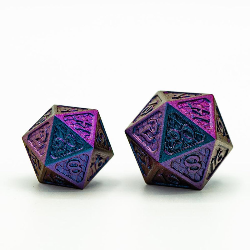 Metal Dire d20 (1) - Drakona Khaos Lunar Abyss