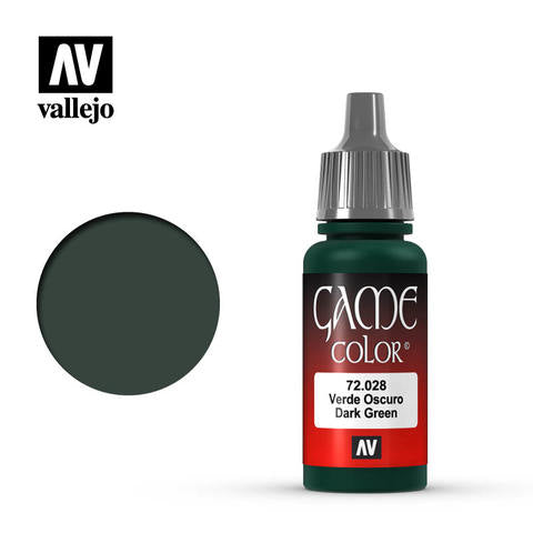 Picture of Vallejo Game Color - Dark Green - VAL72028 - 17ml