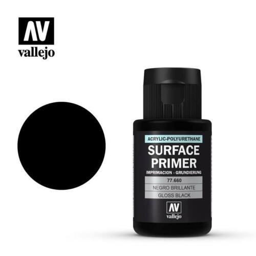 Vallejo - Surface Primer: Gloss Black