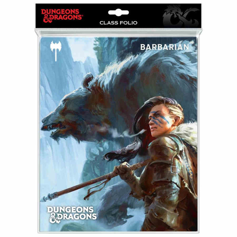 D&D Barbarian Class Folio