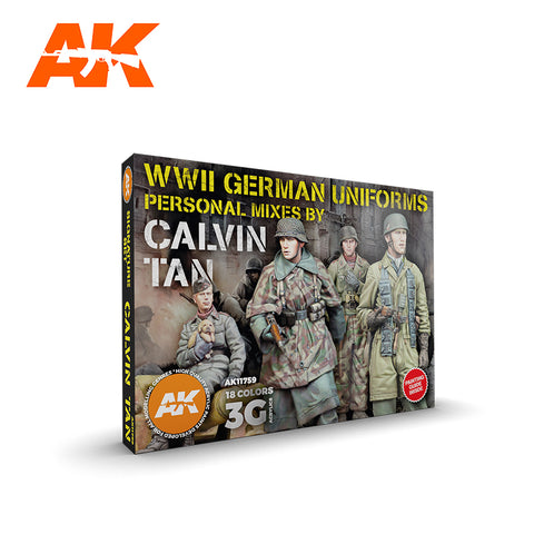 AK Interactive: Calvin Tan Personal Mixes Set