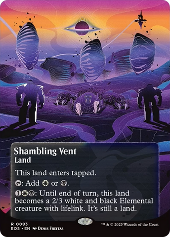 Shambling Vent (0083) (Borderless) [Edge of Eternities: Stellar Sights]