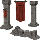 Deep Cuts Unpainted Minis: Pillars & Banners - Wave 11