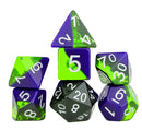 Sirius Dice 7 Dice RPG set - Sea Glass