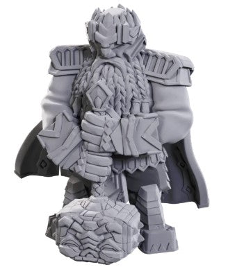 D&D Unpainted Minis: Male Dwarf Champion - Wave 23