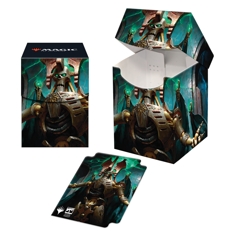 Ultra PRO: 100+ Deck Box - Warhammer 40k Commander Deck (Szarekh, the Silent King)