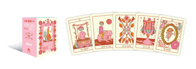 Squid Cake Marseille Tarot by Jess Rollar