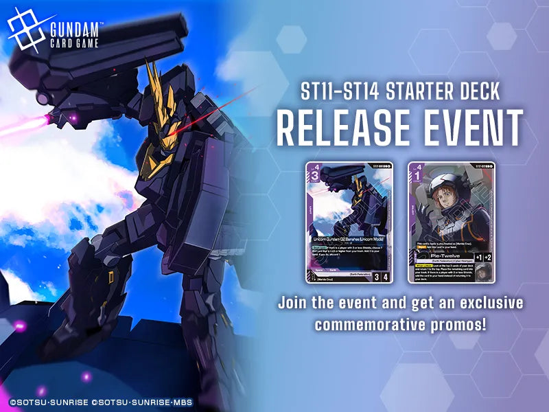 9/28 Gundam ST11-ST14 Release Event