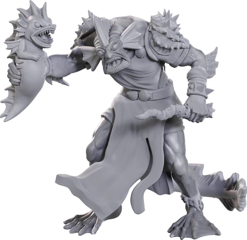 D&D Unpainted Minis: Sahuagin Priestess - Wave 24