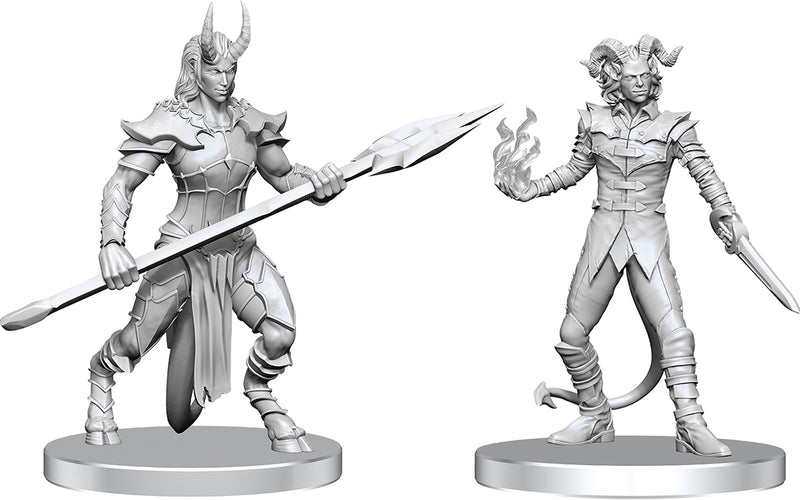 Pathfinder Unpainted Miniatures: Vordine (Infantry Devil) & Pitborn Rogue