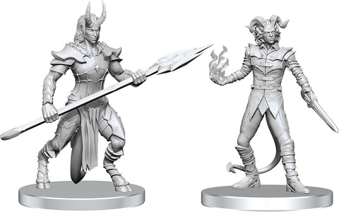 Pathfinder Unpainted Miniatures: Vordine (Infantry Devil) & Pitborn Rogue
