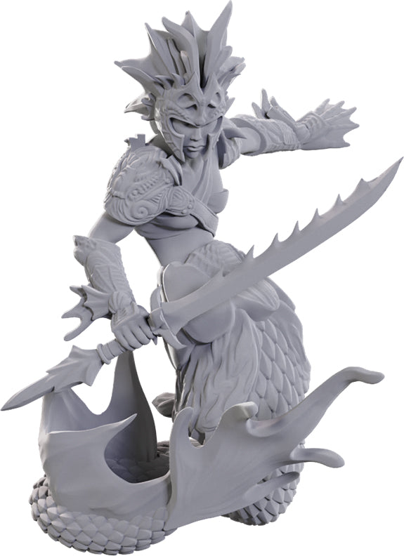 D&D Unpainted Minis: Merfolk Scout - Wave 25