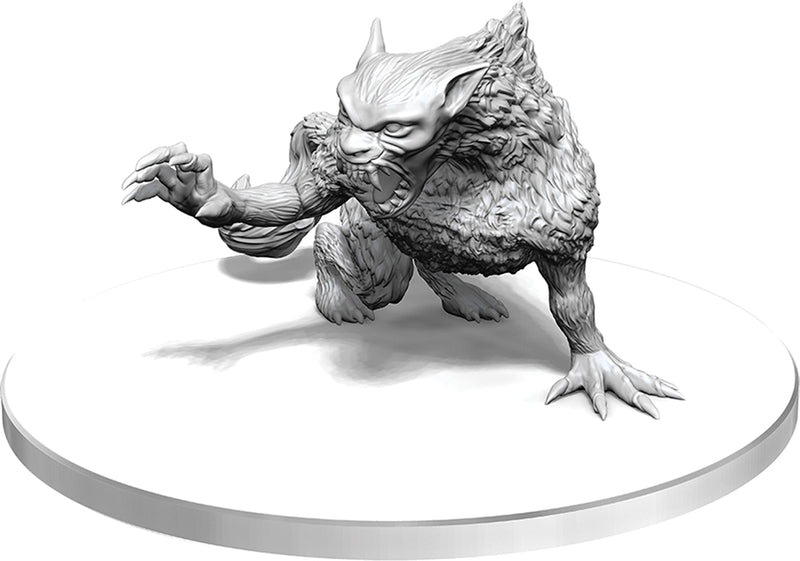 D&D Unpainted Minis: Barghest W26