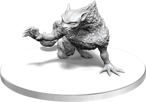 D&D Unpainted Minis: Barghest W26