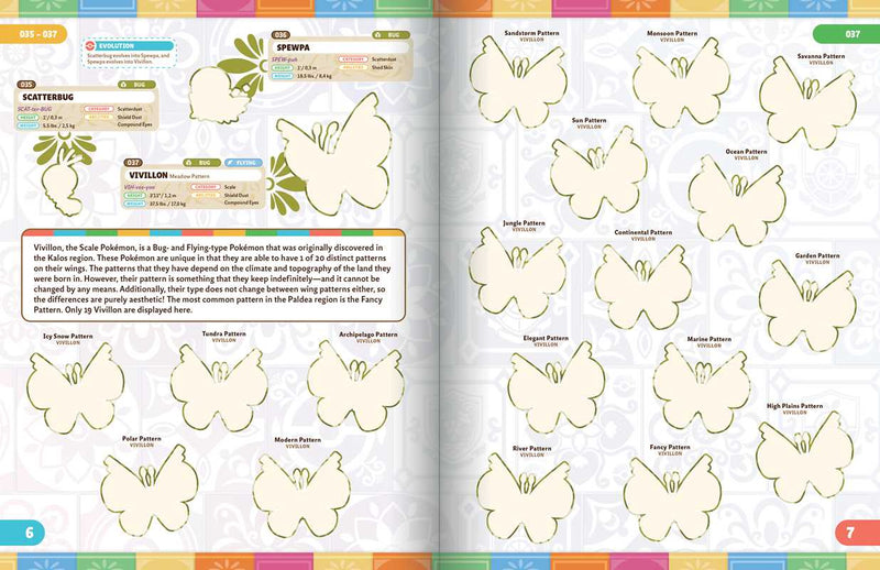 Pokémon The Official Sticker Book Of The Paldea Region  by Pikachu Press: Paperback; 126 pages / English