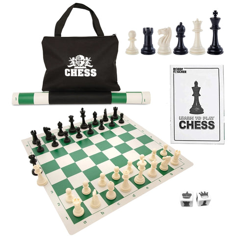 WE Games Best Value Tournament Chess Set - 20 inch