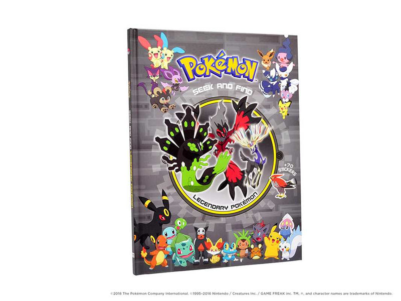 Pokémon Seek and Find: Legendary Pokémon by Viz_Unknown: Hardcover; 32 pages / English