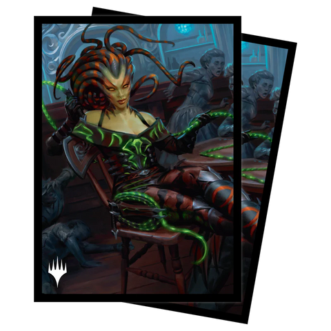 Magic Sleeves - Outlaws at Thunder Junction: Vraska, The Silencer (100)