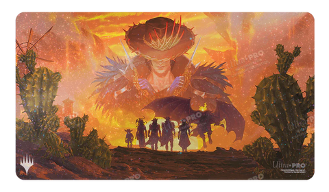 Magic Playmat - Outlaws at Thunder Junction: Gang Silhouette Holofoil