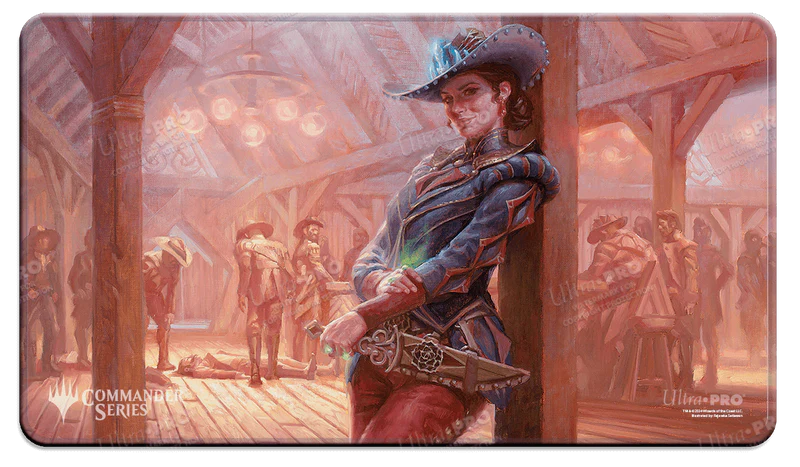 Marchesa, Dealer of Death Stitched Edge - UltraPRO Playmat - Outlaws at Thunder Junction