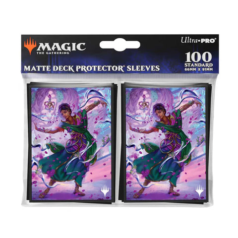 Ultra PRO: Standard 100ct Sleeves - Aetherdrift Saheeli, Radiant Creator