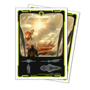 Ultra PRO: 105ct Standard APEX Sleeves - Edge of Eternities Adagia, Windswept Bastion