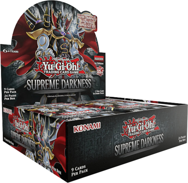 Yu-gi-oh! Supreme Darkness Booser + Pin Set