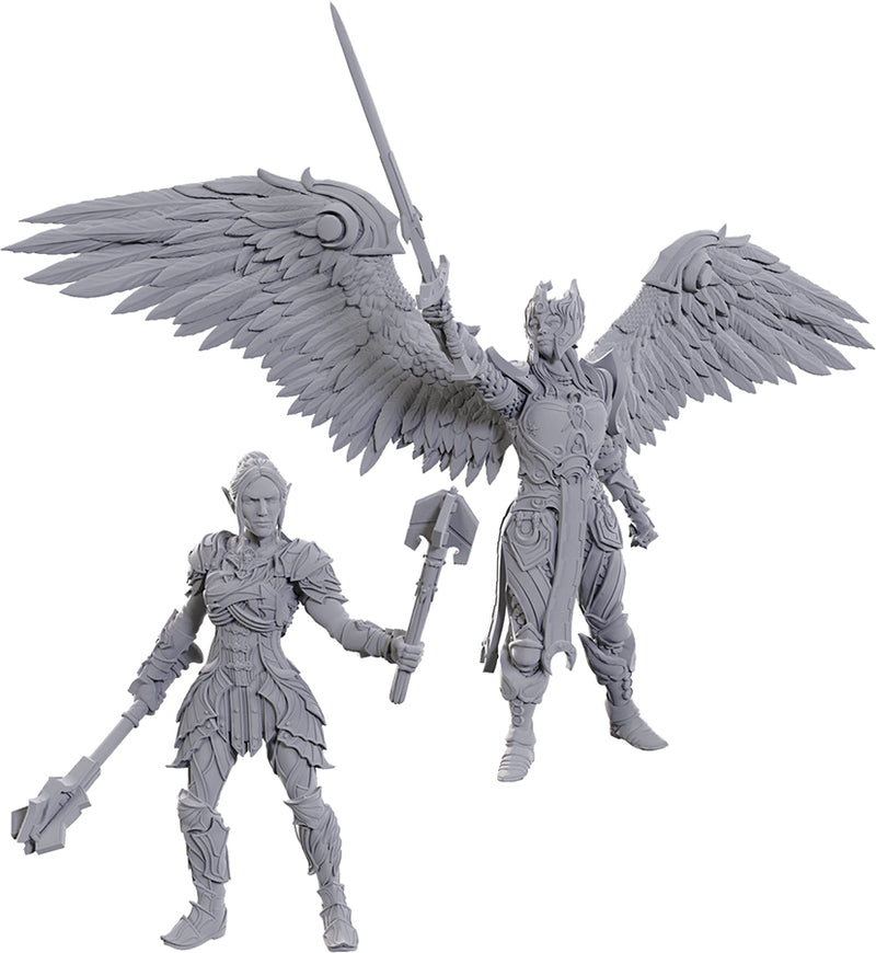 D&D Unpainted Minis: Dame Aylin & Minthara - Baldur's Gate 3