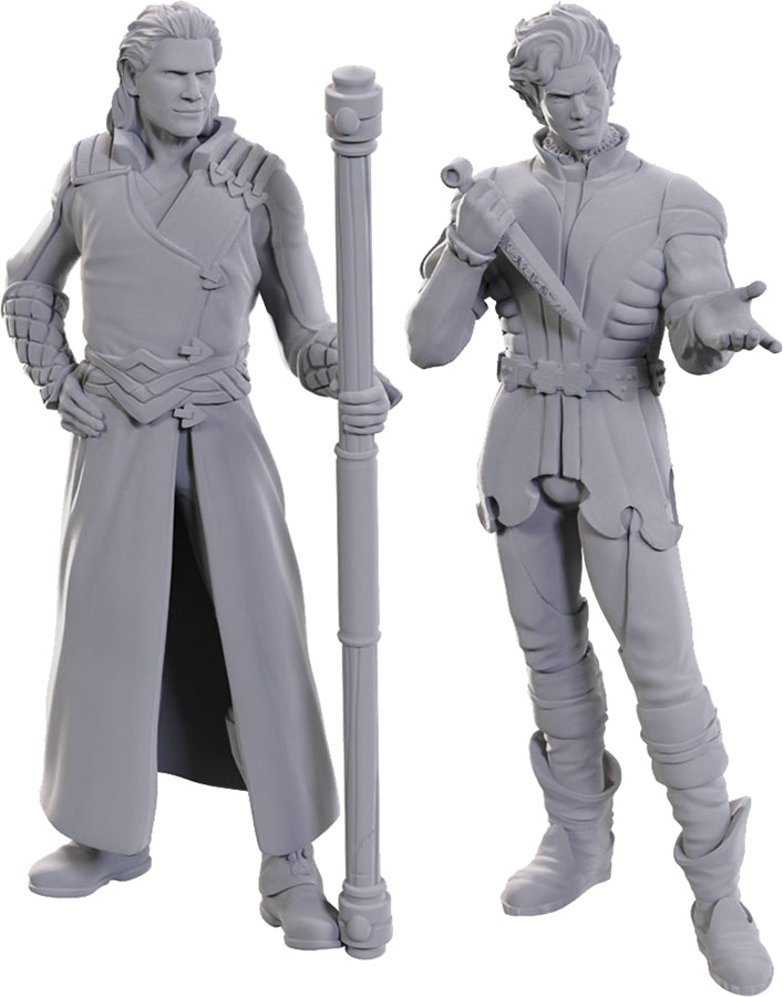 D&D Unpainted Minis: Gale & Astarion - Baldur's Gate 3