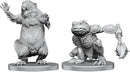 D&D Unpainted Minis: Boggard Scout & Casteroides W26