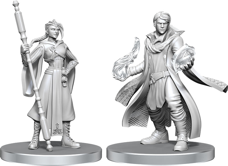 D&D Unpainted Minis: Beauregard Lionett & Caleb Widogast W26