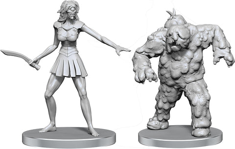 D&D Unpainted Minis: Mudwretch & Buso W26
