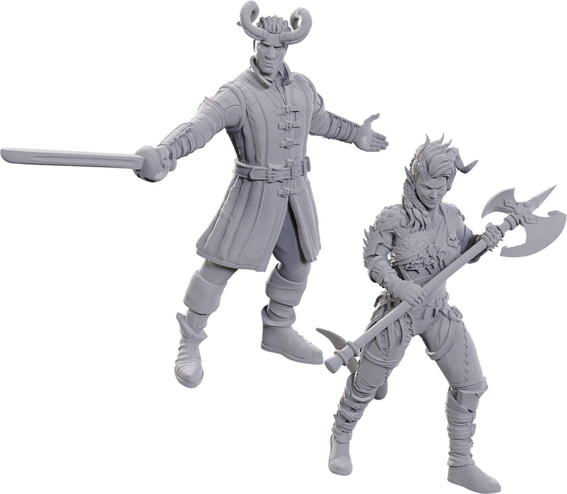 D&D Unpainted Minis: Wyll & Karlach - Baldur's Gate 3