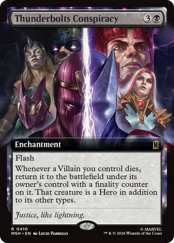 Thunderbolts Conspiracy (Extended Art) [Marvel Super Heroes]