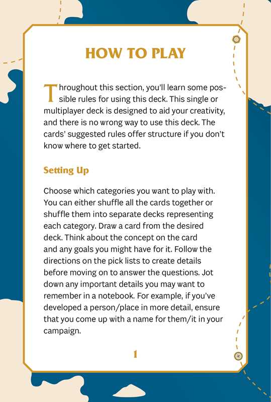 Ultimate RPG Worldbuilding Deck by James D’Amato: Flashcards; 79 pages / English