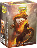 Dragon Shield Sleeves Art Matte Dual Fire Horse 2026
