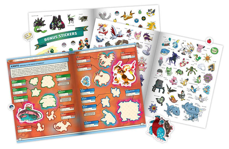Pokémon Epic Sticker Collection 3rd Edition: From Kanto to Paldea by Pikachu Press: Paperback; 252 pages / English