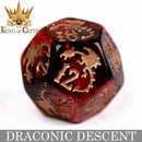 Draconic Descent - 11 Dice Set