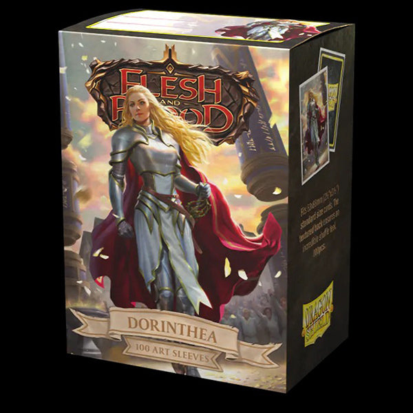 Dragon Shield Sleeves: Matte 'Flesh & Blood Dorinthea Ironsong' Art, Limited Edition (100 ct.)