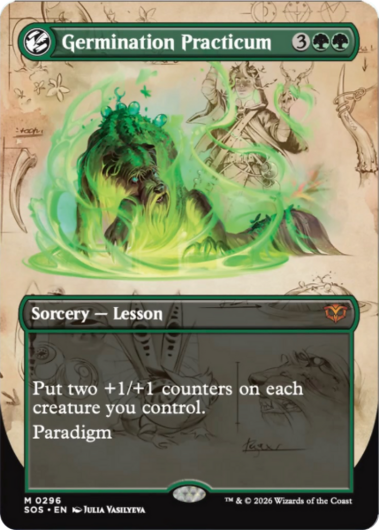 Germination Practicum (Borderless) [Secrets of Strixhaven]